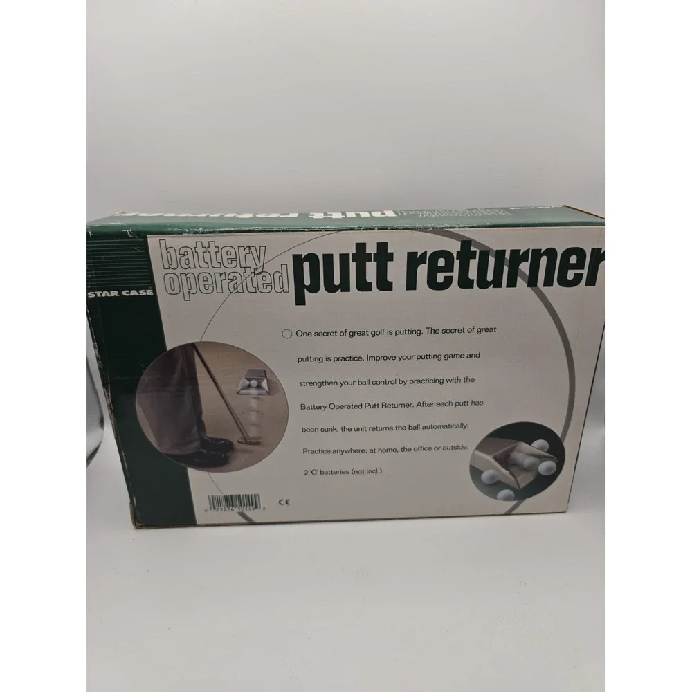 STAR CASE BATTERY OPERATED GOLF PUTTING CUP BALL RETURNER